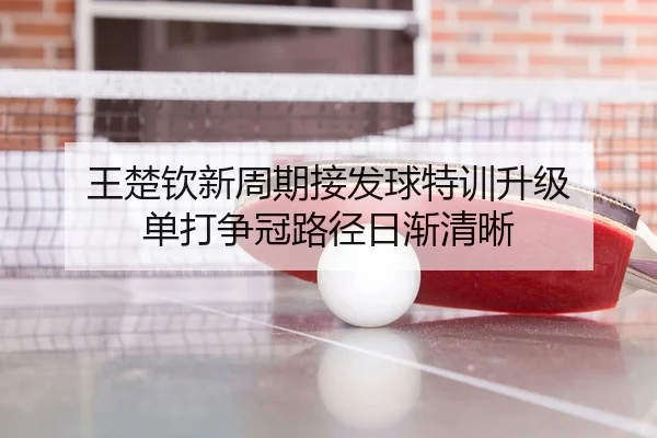 王楚钦新周期接发球特训升级 单打争冠路径日渐清晰